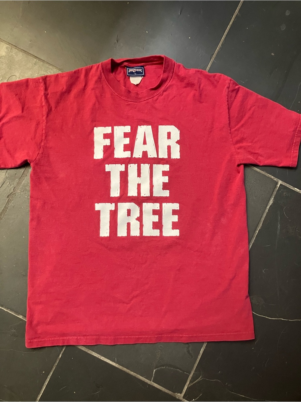 Jansport Men’s Size Large “Fear the Tree” Stanford Short Sleeve Shirt